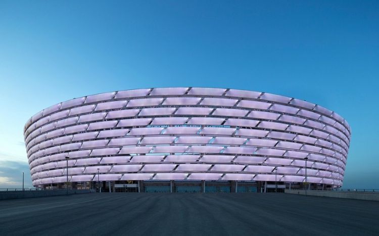 Будет отключена подсветка фасада Бакинского Олимпийского стадиона
