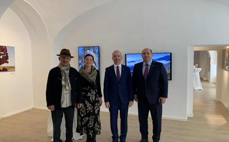 Спецпредставитель президента Азербайджана посетил в Вене выставку Резы Дегати