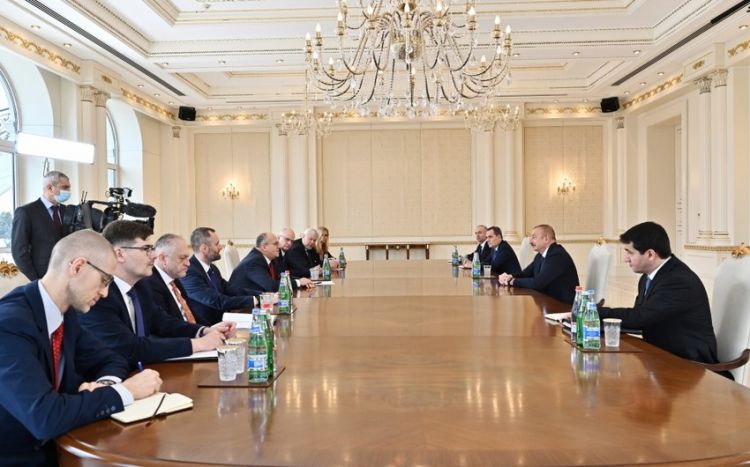 Президент Ильхам Алиев принял делегацию во главе с действующим председателем ОБСЕ ОБНОВЛЕНО