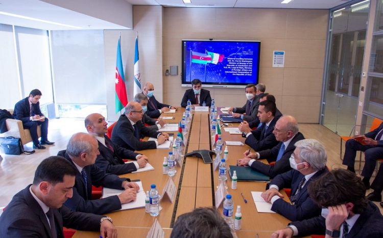 Парвиз Шахбазов обсудил расширение ТАР с главой МИД Италии
