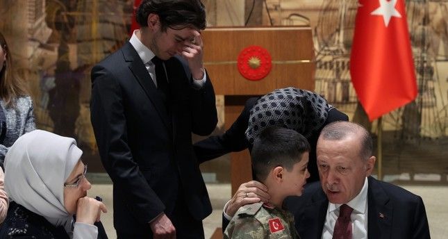 أردوغان يشارك في مأدبة إفطار أقيمت لأسر الشهداء في إسطنبول