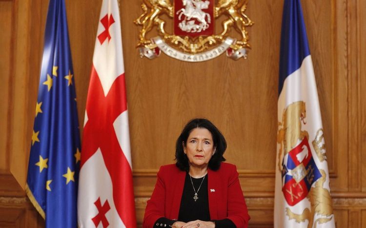 Президент Грузии призвала к национальному единству