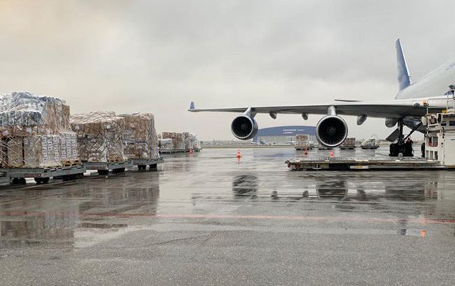 Azərbaycandan Moldovadakı qaçqınlara 29 tonluq humanitar yardım yola salındı