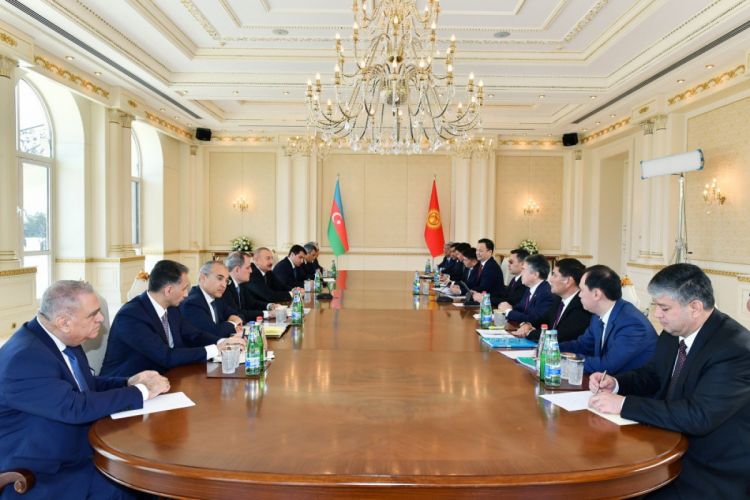 Наши отношения с Кыргызстаном выходят на уровень стратегического партнерства Президент Азербайджана