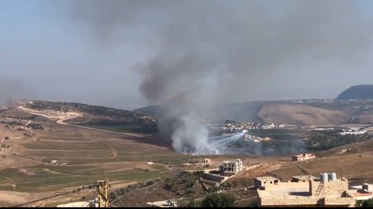 قصف صاروخي متبادل بين الجنوب اللبناني وإسرائيل واستنفار أمني على الحدود ‬‬‬‬‬