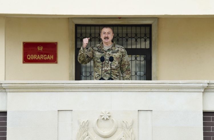 Prezident “Ermənistan, Ermənistan silahlı qüvvələri Azərbaycan xüsusi təyinatlılarının adı gələndə titrəməyə başlayırlar”