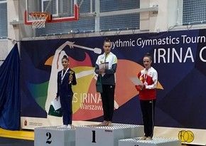 Azərbaycan gimnastları Polşada iki medal qazandı