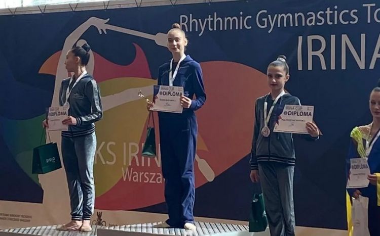 Азербайджанские гимнастки завоевали две медали в Польше