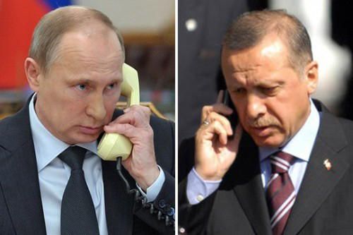Ərdoğan və Putin arasında telefon danışığı olacaq
