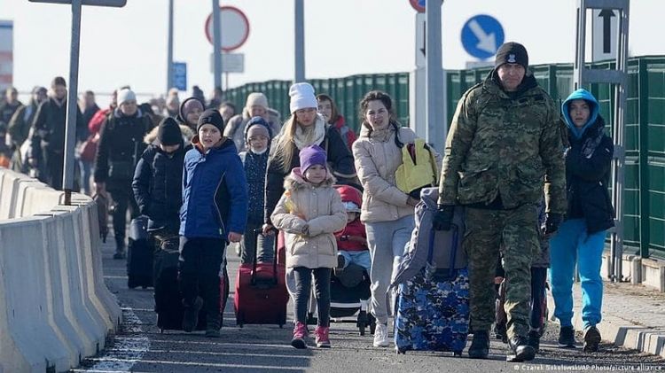 More than 5.5 million refugees have now fled Ukraine