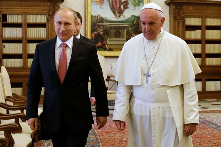 Папа Римский готов встретиться с Путиным ради урегулирования в Украине