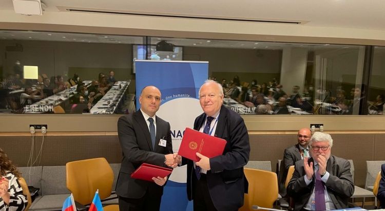Азербайджан и ООН подписали план действий по глобальному призыву "Мир во имя культуры"