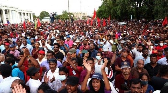 ‫ إضراب عام في سريلانكا يصيب البلاد بالشلل  ‬‬‬‬‬‬‬‬‬‬‬‬‬‬  ‬‬‬‬‬‬‬‬‬‬‬‬‬‬‬‬‬