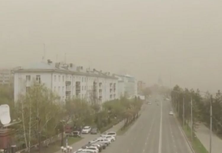 Мощные лесные пожары в России