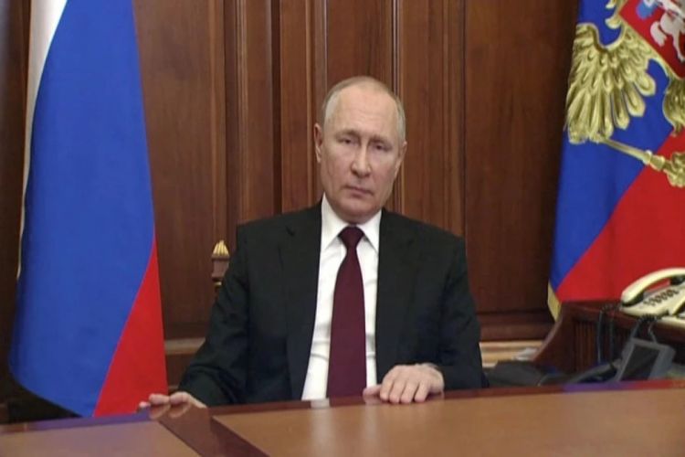 "Russia was not given a chance to resolve the Donbas problem peacefully" Putin