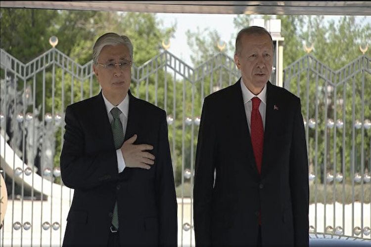 Состоялась встреча президентов Казахстана и Турции