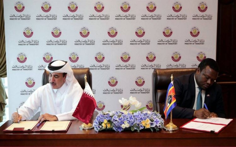 قطر وإستونيا توقعان اتفاقية خدمات جوية