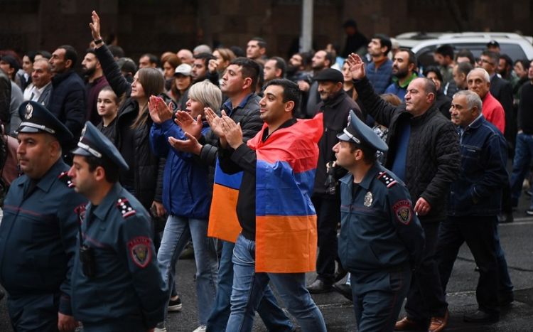 В ходе акций протеста в Ереване задержаны 286 человек