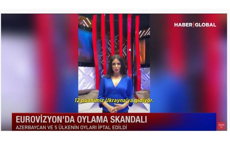 "Haber Global" "Avroviziya"nın Azərbaycana qarşı skandal hərəkətlərinə dair süjet hazırlayıb