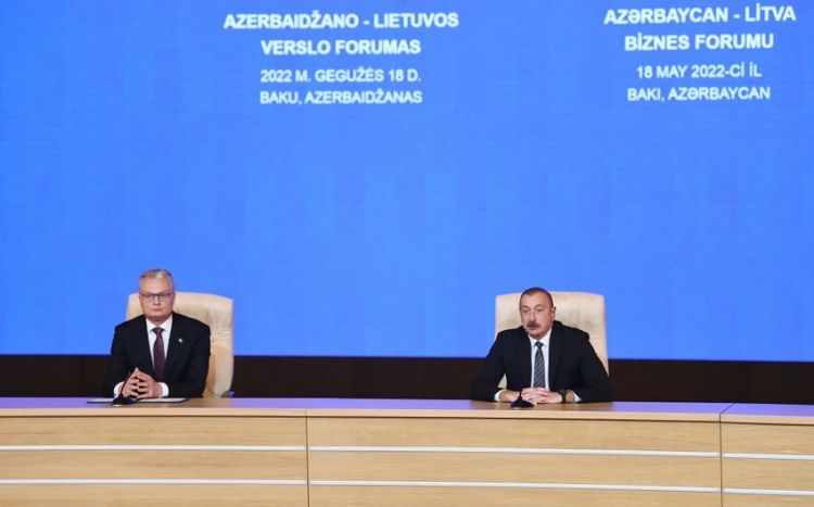 Состоялась церемония подписания азербайджано-литовских документов