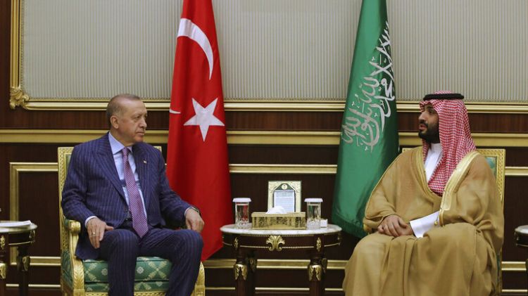 أردوغان يدعو بن سلمان إلى زيارة تركيا