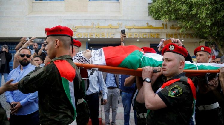 النائب العام الفلسطيني جندي إسرائيلي أطلق الرصاص عمدا على الصحفية شيرين أبو عاقلة