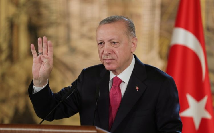 Я шлю вам привет 85 миллионов наших граждан, сердца которых трепещут при слове "Карабах" Президент Турции