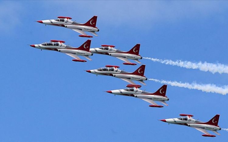 Пилотажная группа Turkish Stars возвращается в Турцию