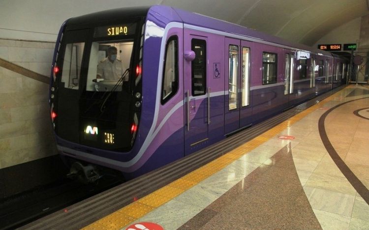 Bakı metrosunda kondisioneri olan qatarların sayı açıqlandı