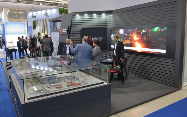 Baku Steel Company участвует в Международной выставке "Нефть и Газ Каспия"