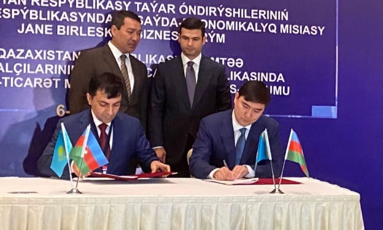 Azərbaycanla Qazaxıstan arasında memorandum imzalandı