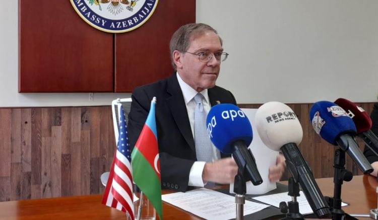 "Я стал свидетелем исторических событий в Азербайджане" посол США