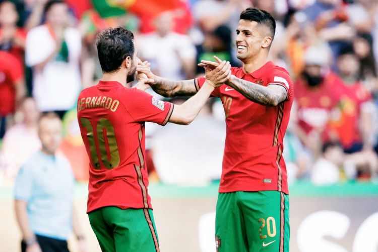 البرتغال تفوز على التشيك وتنفرد بصدارة مجموعته في دوري أمم أوروبا