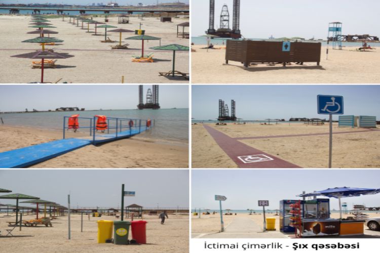 Общественные пляжи в Баку готовы к летнему сезону