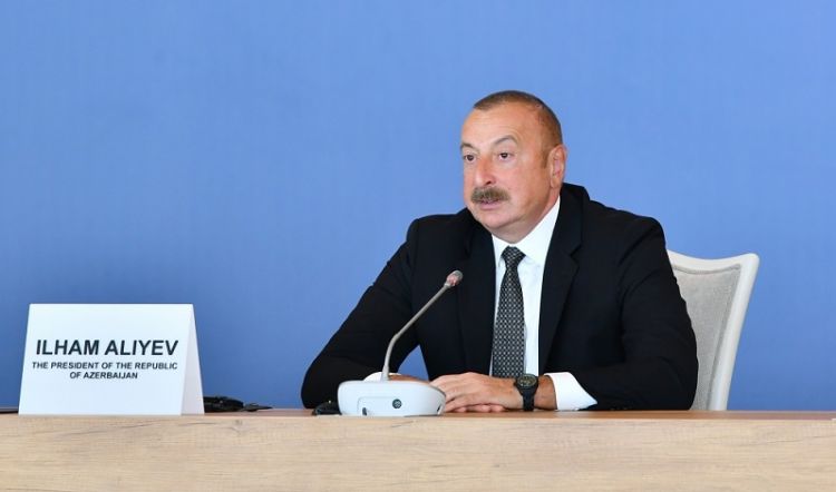Opening of Zangazur corridor is a fundamental element of peace in region Azerbaijani President