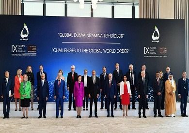 الرئيس إلهام علييف يفتتح أعمال منتدى باكو الدولي التاسع