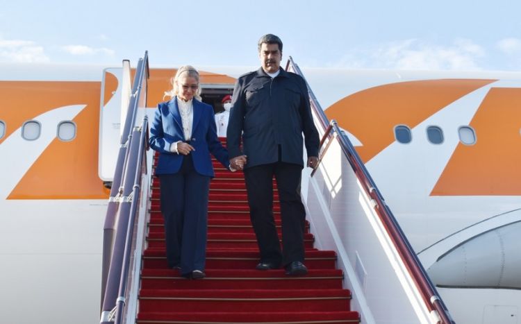 Президент Венесуэлы прибыл с визитом в Азербайджан
