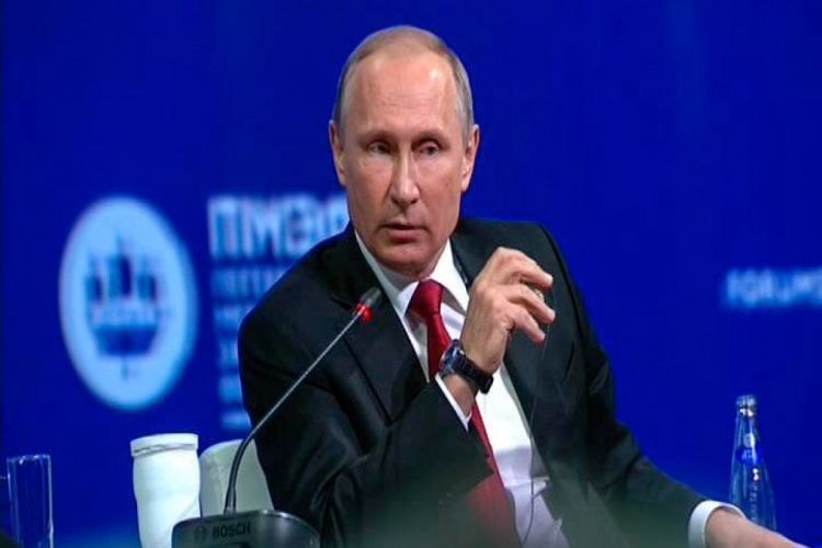 В связи с хакерской атакой выступление Путина отложено на 1 час