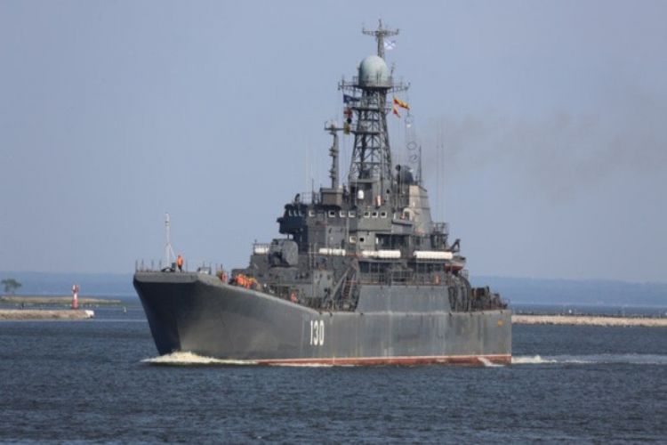 Военный корабль РФ вошел в наши территориальные воды ВС Дании