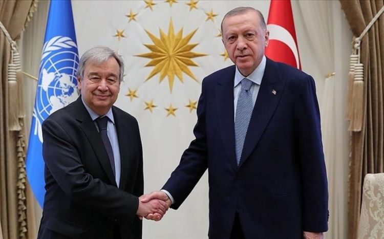 Эрдоган и Гутерреш обсудили ситуацию в Украине