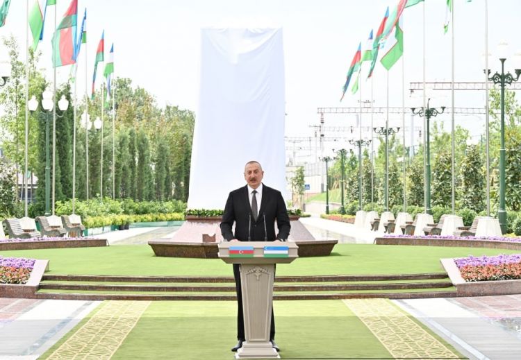 “Heydər Əliyev özbək xalqına böyük sevgi ilə yanaşırdı” Azərbaycan Prezidenti