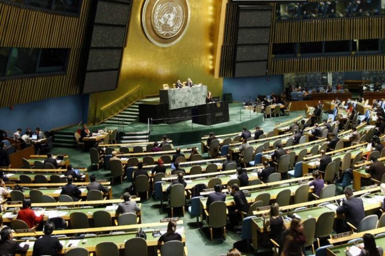 В Генассамблее ООН принята резолюция, главным автором которой является Азербайджан
