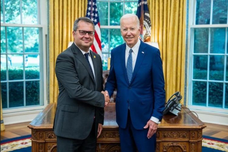 Посол Азербайджана в США встретился с президентом Джо Байденом