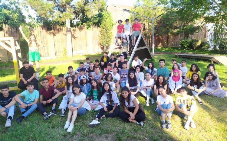 Министерство молодежи и спорта организовало летний лагерь для детей