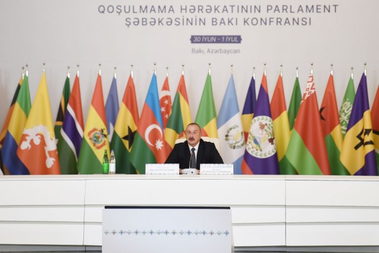 Президент Ильхам Алиев выступил на Бакинской конференции Парламентской сети ДН ОБНОВЛЕНО 2