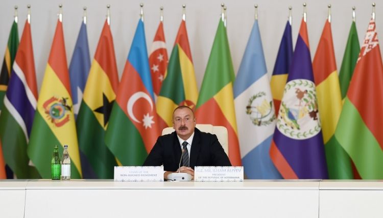 Azerbaijan’s another initiative is creation of NAM support office in New York Aliyev