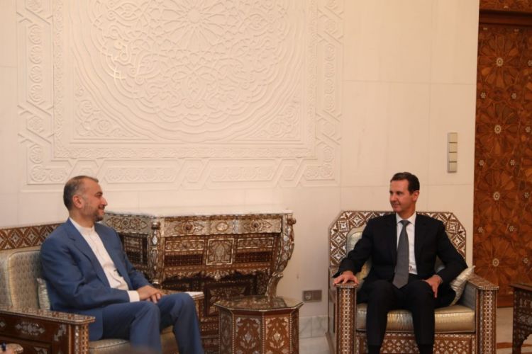 Глава МИД Ирана встретился с Башаром Асадом