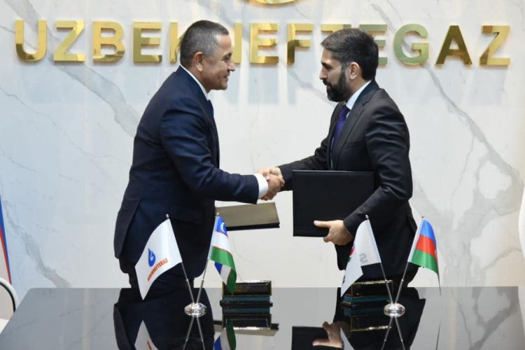 Азербайджан и Узбекистан подписали документ по нефтегазовому сотрудничеству
