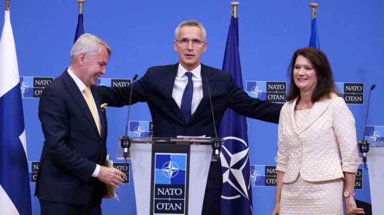 İsveç və Finlandiya NATO-ya üzvlük protokolunu imzaladı