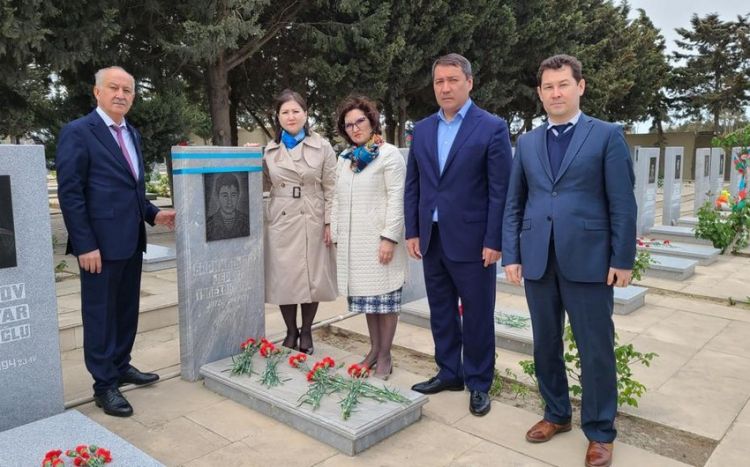 Почтена память казахского шехида Первой Карабахской войны Ербола Барымбекова